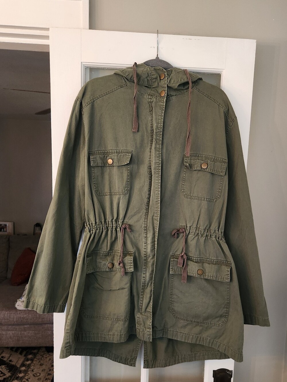 Active Utility Hooded Lightweight Field Jacket
